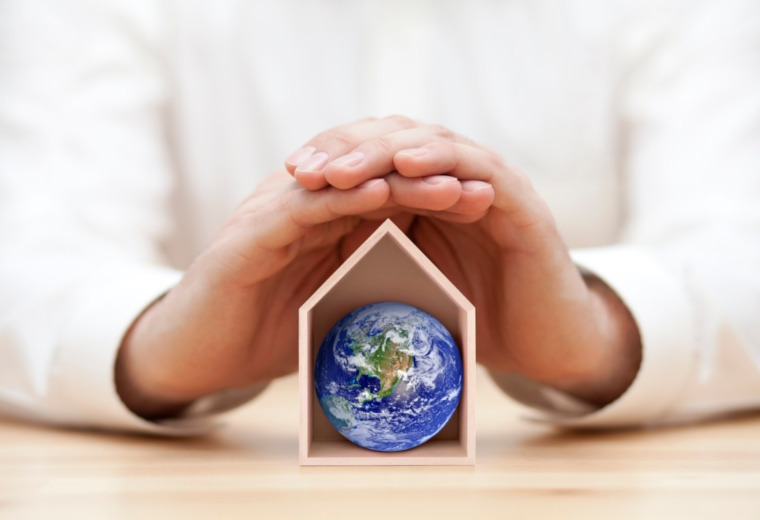 Häuser mit ökologischen Wandaufbau