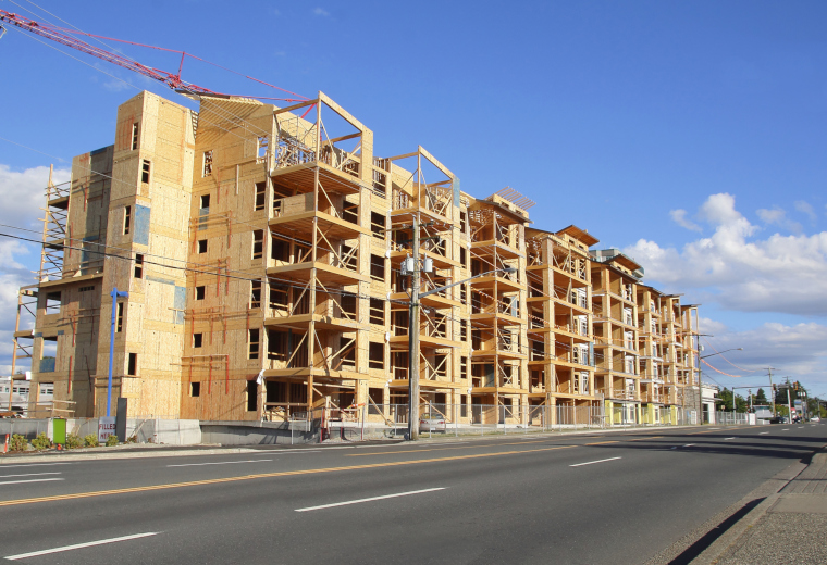 Häuser mit ökologischen Wandaufbau